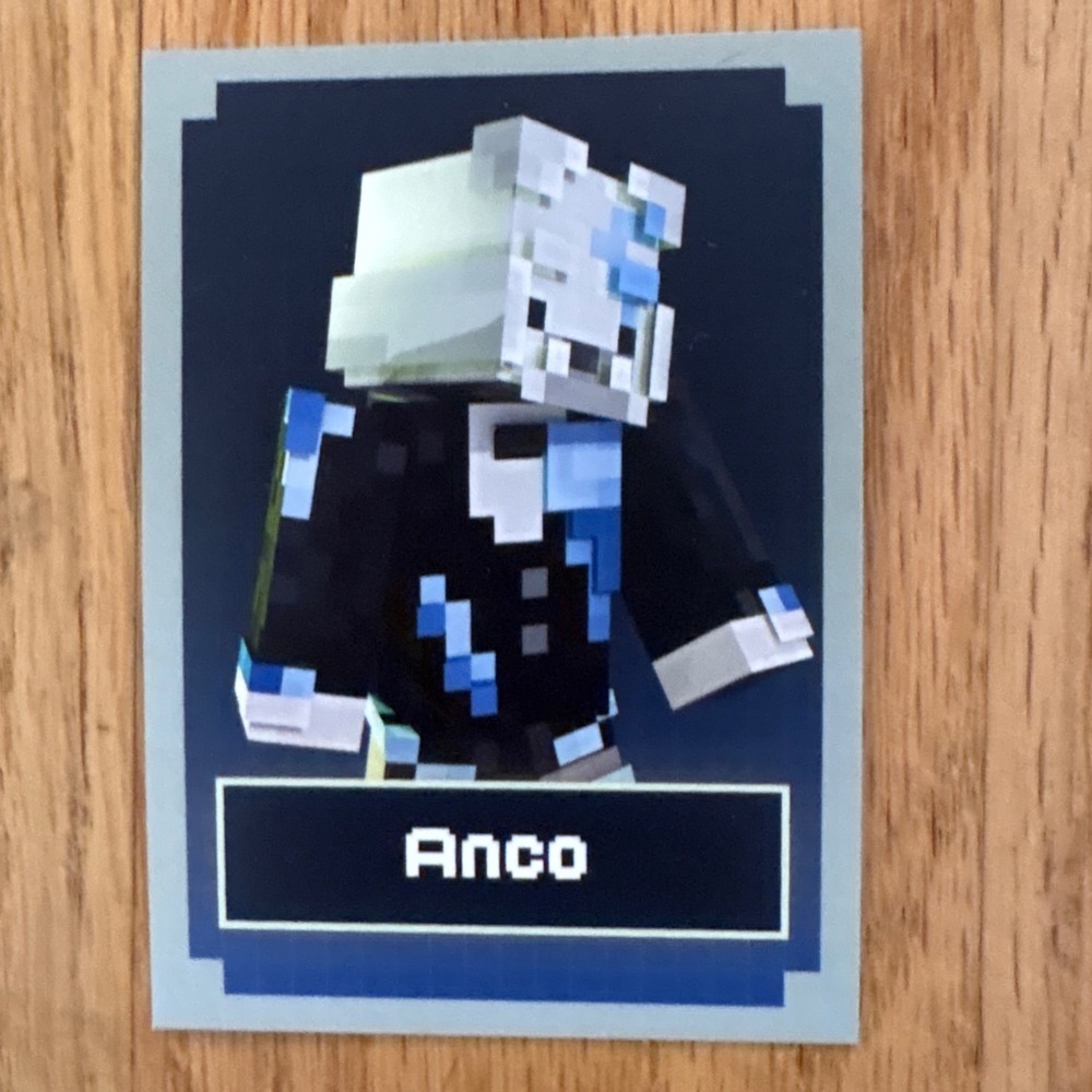 MCSR World Championships Anco Trading Card Ludwig Minecraft Speedrun LA 2026‎